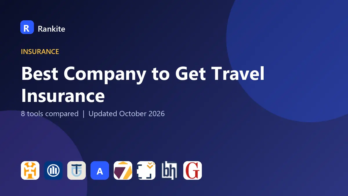 Best Company to Get Travel Insurance in 2026: 8 Tools Compared
