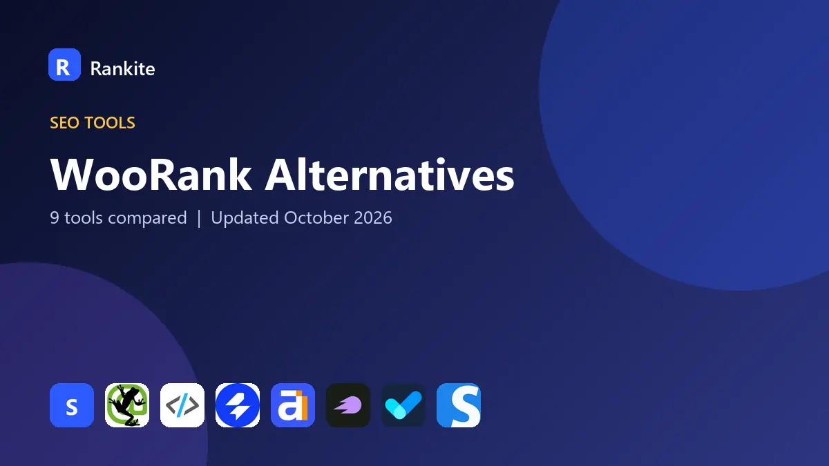 WooRank Alternatives in 2026: 9 Tools Compared
