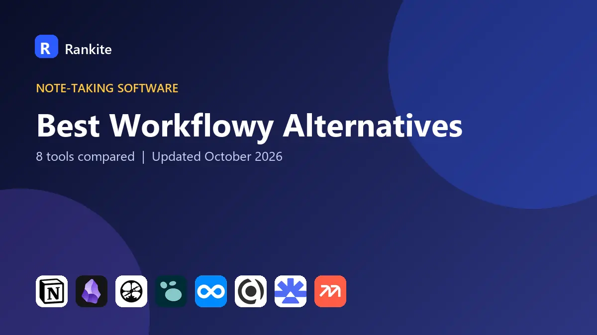Best Workflowy Alternatives in 2026: 8 Tools Compared