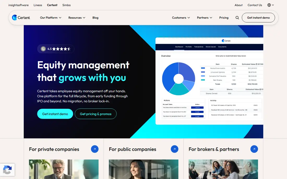 Certent Disclosure Management homepage