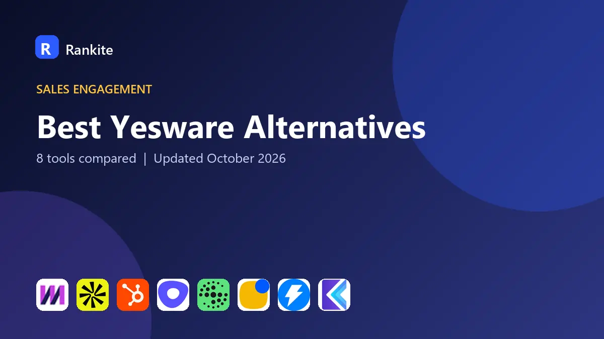 Best Yesware Alternatives in 2026: 8 Tools Compared