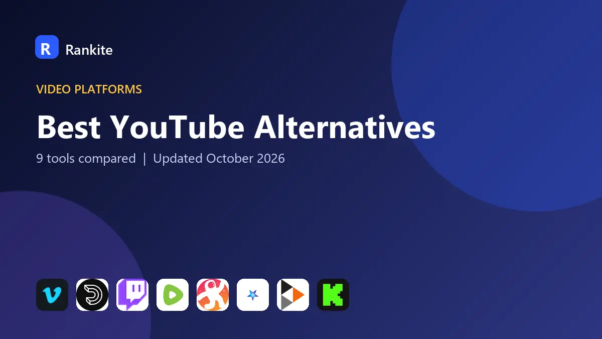 Best YouTube Alternatives in 2026: 9 Services Compared