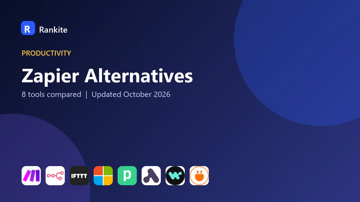Zapier Alternatives in 2026: 8 Tools Compared