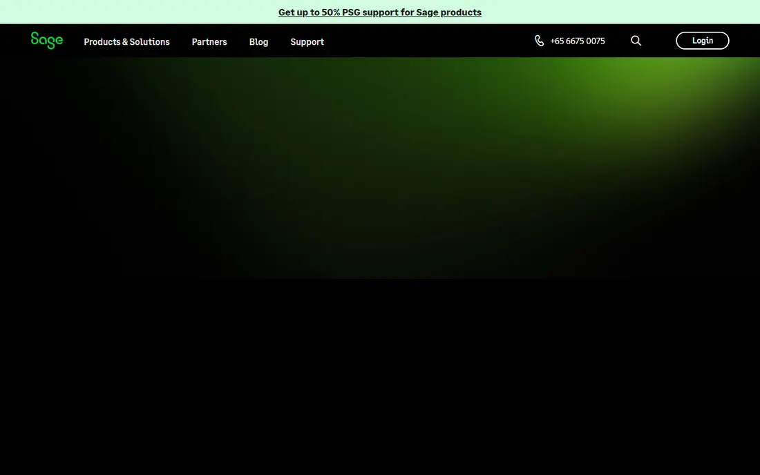 Sage homepage